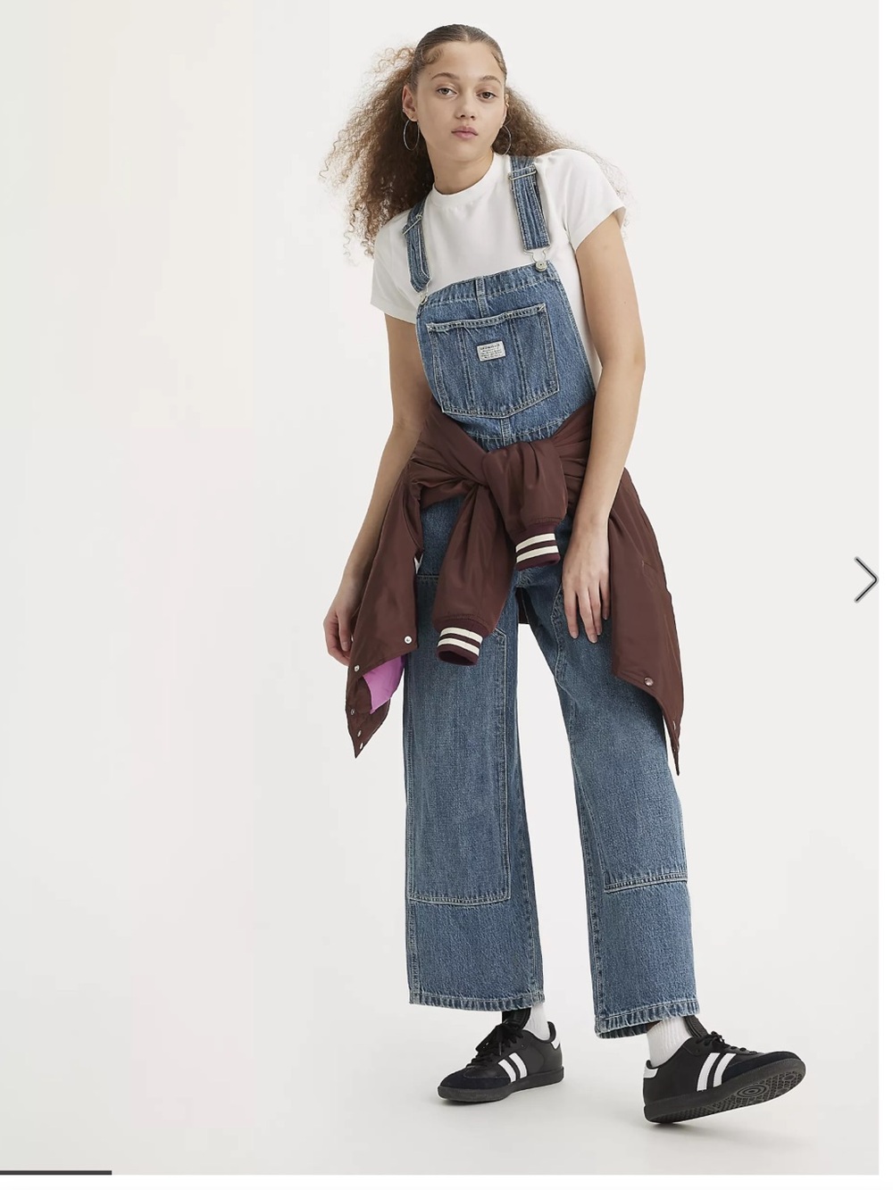 Women’s Levis Baggy Highwater Overalls